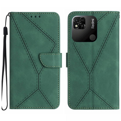 Stitching Embossed Leather Phone Case, Series 5