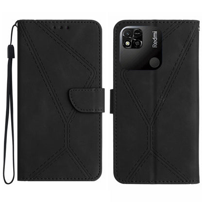 Stitching Embossed Leather Phone Case, Series 5