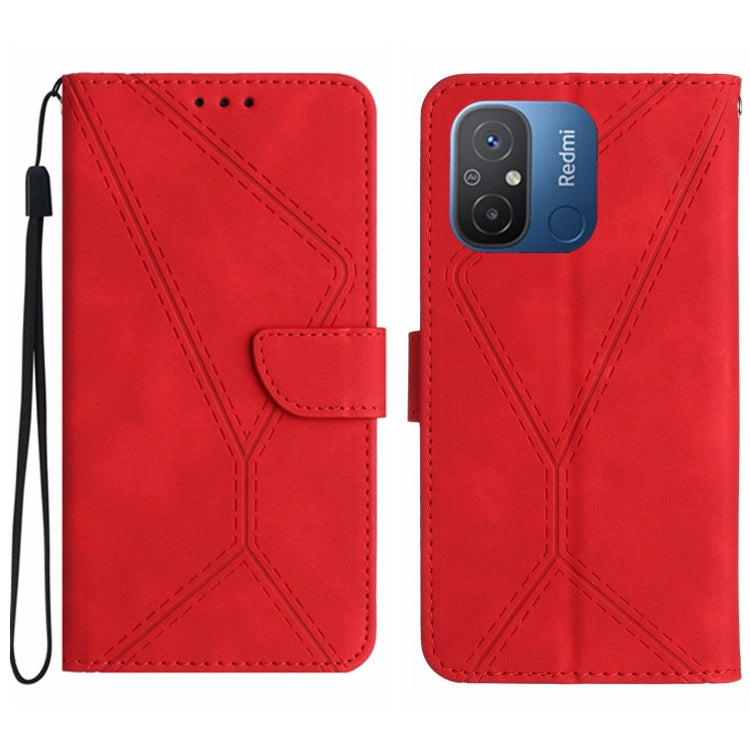 Stitching Embossed Leather Phone Case, Series 2