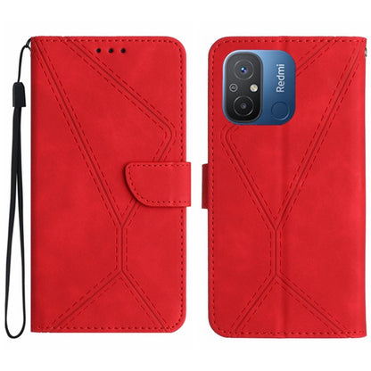 Stitching Embossed Leather Phone Case, Series 2