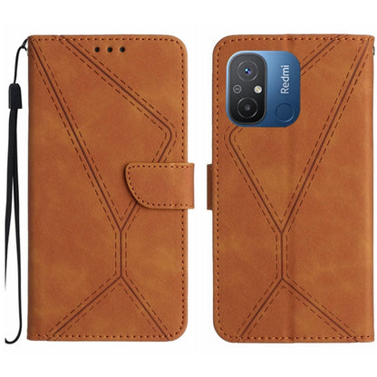 Stitching Embossed Leather Phone Case, Series 2