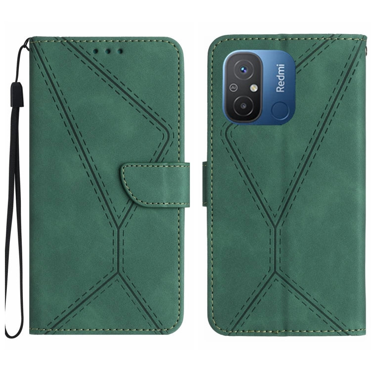 Stitching Embossed Leather Phone Case, Series 2