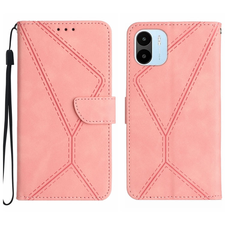 Stitching Embossed Leather Phone Case, Series 5