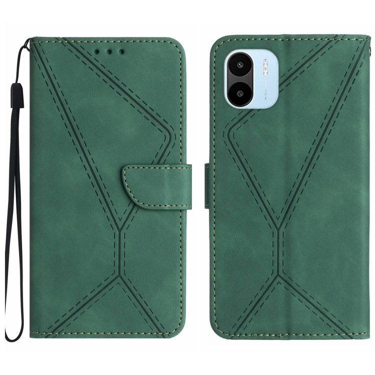 Stitching Embossed Leather Phone Case, Series 5