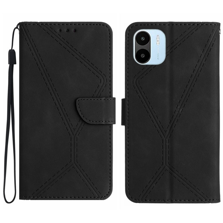 Stitching Embossed Leather Phone Case, Series 5