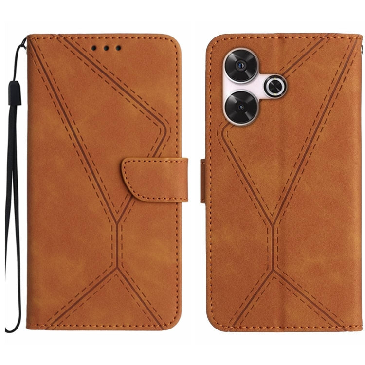 Stitching Embossed Leather Phone Case, Series 2