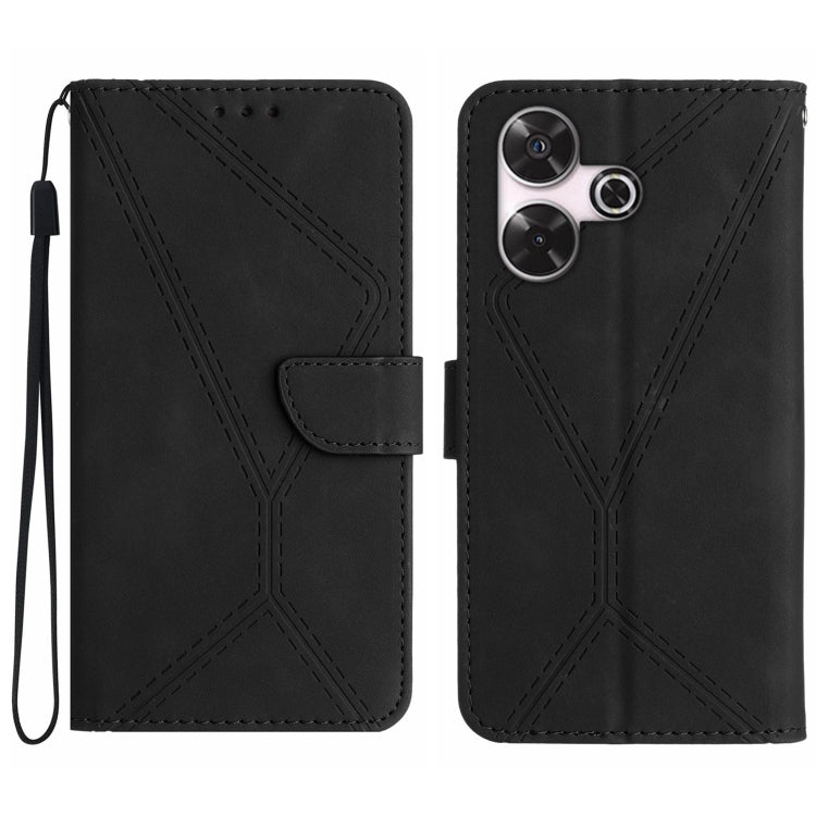 Stitching Embossed Leather Phone Case, Series 2