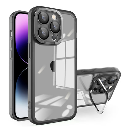 Invisible Lens Bracket Matte Transparent MagSafe Phone Case, For iPhone 15 Pro Max, For iPhone 14 Pro Max, For iPhone 15 Pro, For iPhone 15 Plus, For iPhone 12 Pro Max, For iPhone 14 Plus, For iPhone 13 Pro Max