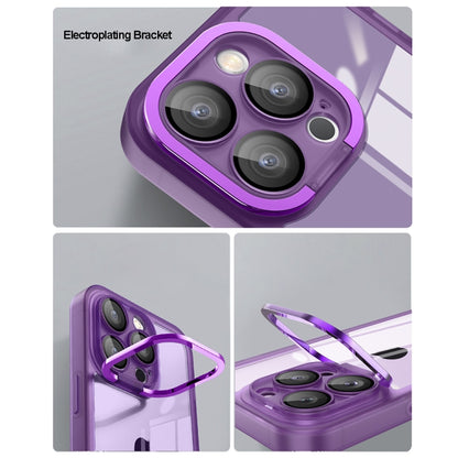 Invisible Lens Bracket Matte Transparent MagSafe Phone Case