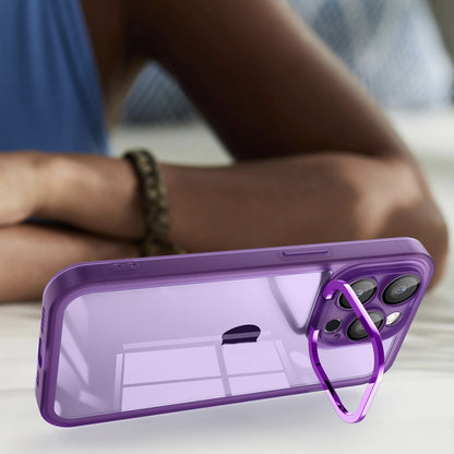 Invisible Lens Bracket Matte Transparent MagSafe Phone Case