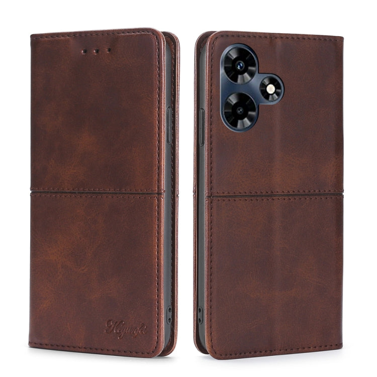 Cow Texture Magnetic Leather Phone Case