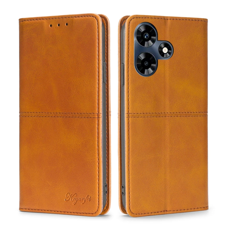 Cow Texture Magnetic Leather Phone Case