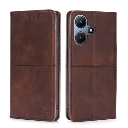 Cow Texture Magnetic Leather Phone Case