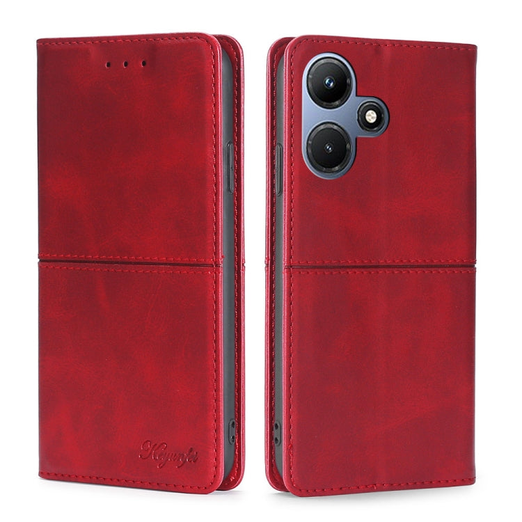 Cow Texture Magnetic Leather Phone Case