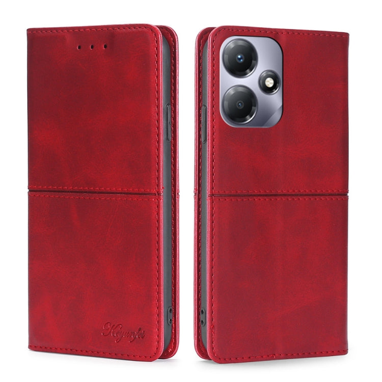 Cow Texture Magnetic Leather Phone Case