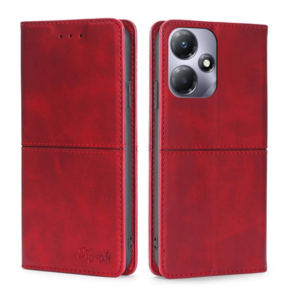 Cow Texture Magnetic Leather Phone Case