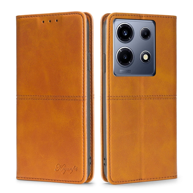 Cow Texture Magnetic Leather Phone Case