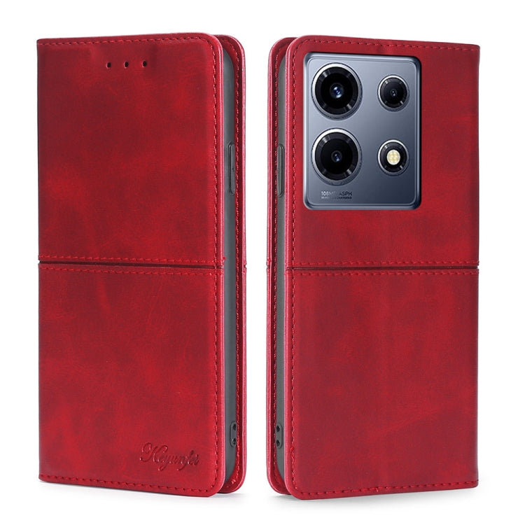 Cow Texture Magnetic Leather Phone Case