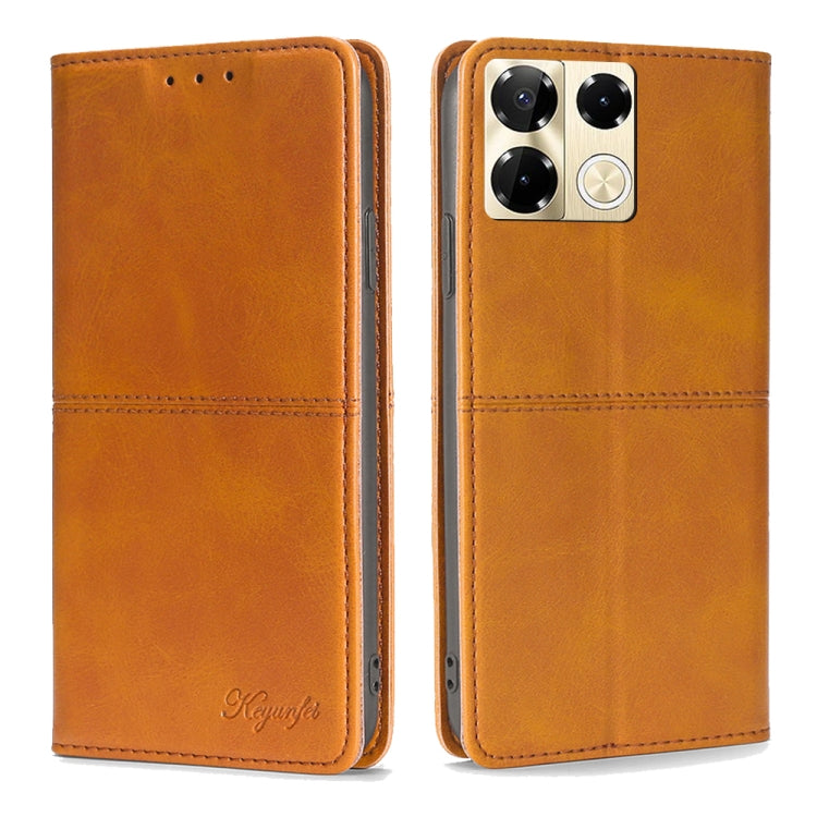 Cow Texture Magnetic Leather Phone Case