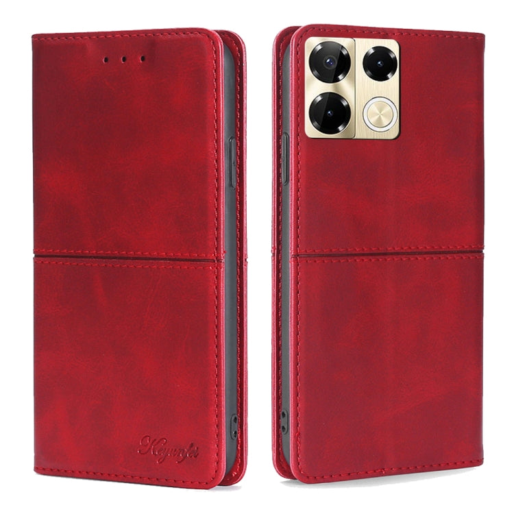 Cow Texture Magnetic Leather Phone Case