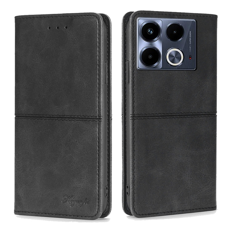 Cow Texture Magnetic Leather Phone Case, For Infinix Note 40 Pro 4G, For Infinix Note 40 Pro 5G, For Infinix Note 40 4G, For Infinix Hot 40i