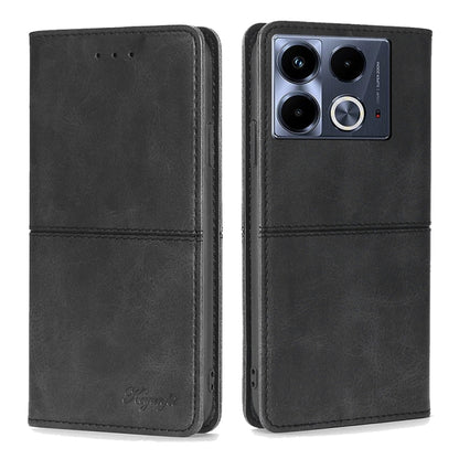 Cow Texture Magnetic Leather Phone Case, For Infinix Note 40 Pro 4G, For Infinix Note 40 Pro 5G, For Infinix Note 40 4G, For Infinix Hot 40i