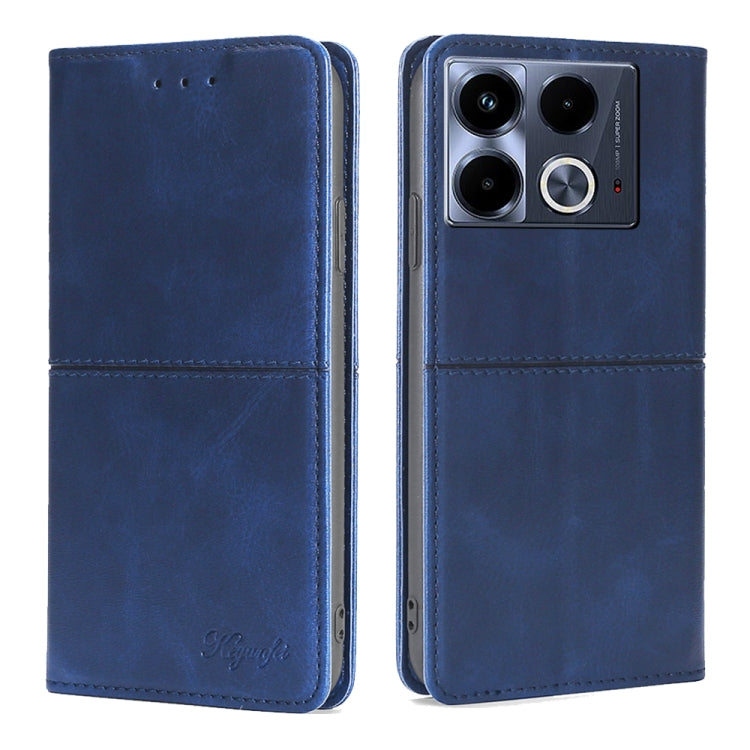 Cow Texture Magnetic Leather Phone Case, For Infinix Note 40 Pro 4G, For Infinix Note 40 Pro 5G, For Infinix Note 40 4G, For Infinix Hot 40i