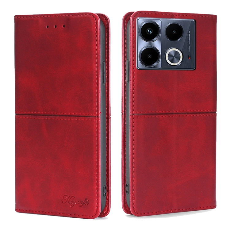Cow Texture Magnetic Leather Phone Case, For Infinix Note 40 Pro 4G, For Infinix Note 40 Pro 5G, For Infinix Note 40 4G, For Infinix Hot 40i