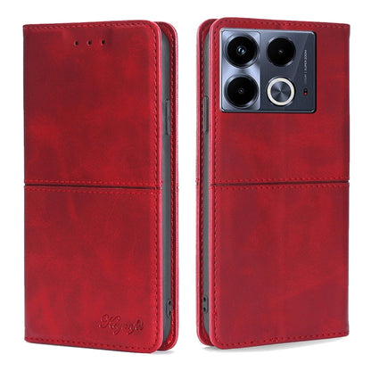 Cow Texture Magnetic Leather Phone Case, For Infinix Note 40 Pro 4G, For Infinix Note 40 Pro 5G, For Infinix Note 40 4G, For Infinix Hot 40i