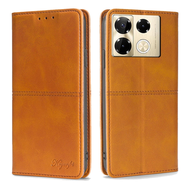 Cow Texture Magnetic Leather Phone Case