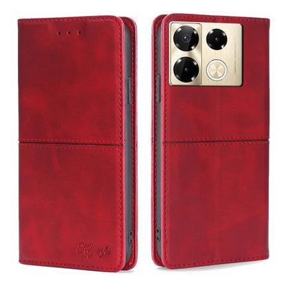 Cow Texture Magnetic Leather Phone Case