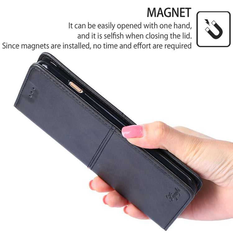 Cow Texture Magnetic Leather Phone Case