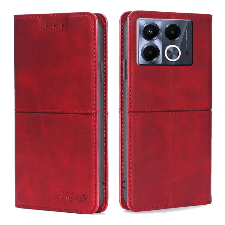 Cow Texture Magnetic Leather Phone Case