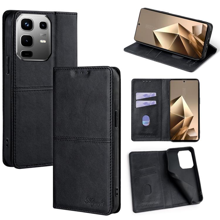 Cow Texture Magnetic Leather Phone Case, For Infinix Note 50x 5G, For Infinix Note 50 Pro+ 5G, For Infinix Note 50 4G, For Infinix Note 40 5G