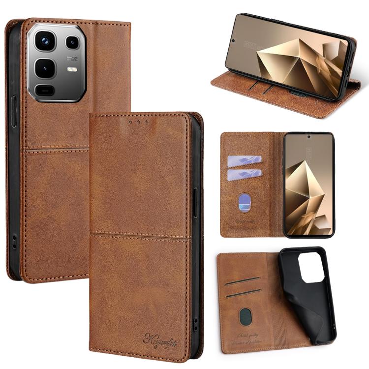 Cow Texture Magnetic Leather Phone Case