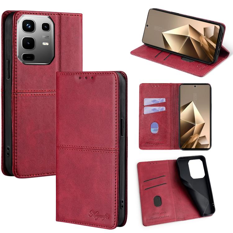 Cow Texture Magnetic Leather Phone Case