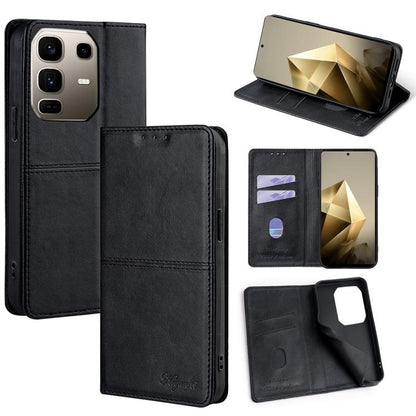 Cow Texture Magnetic Leather Phone Case