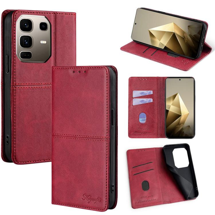 Cow Texture Magnetic Leather Phone Case