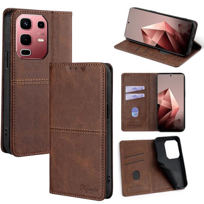 Cow Texture Magnetic Leather Phone Case