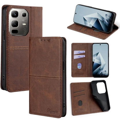 Cow Texture Magnetic Leather Phone Case, For Infinix Note 50x 5G, For Infinix Note 50 Pro+ 5G, For Infinix Note 50 4G, For Infinix Note 40 5G