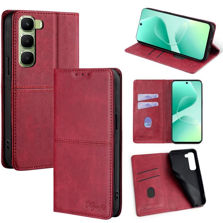 Cow Texture Magnetic Leather Phone Case, For Infinix Note Edge 5G, For Infinix Smart 20 4G, For Infinix Note 60 5G, For Infinix Hot 60 5G