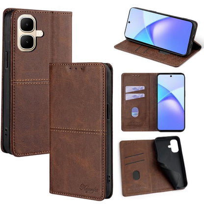 Cow Texture Magnetic Leather Phone Case, For Infinix Hot 60 Pro+ 4G, For Infinix Hot 60 Pro 4G, For Infinix Smart 10 4G, For Infinix Note 50s 5G