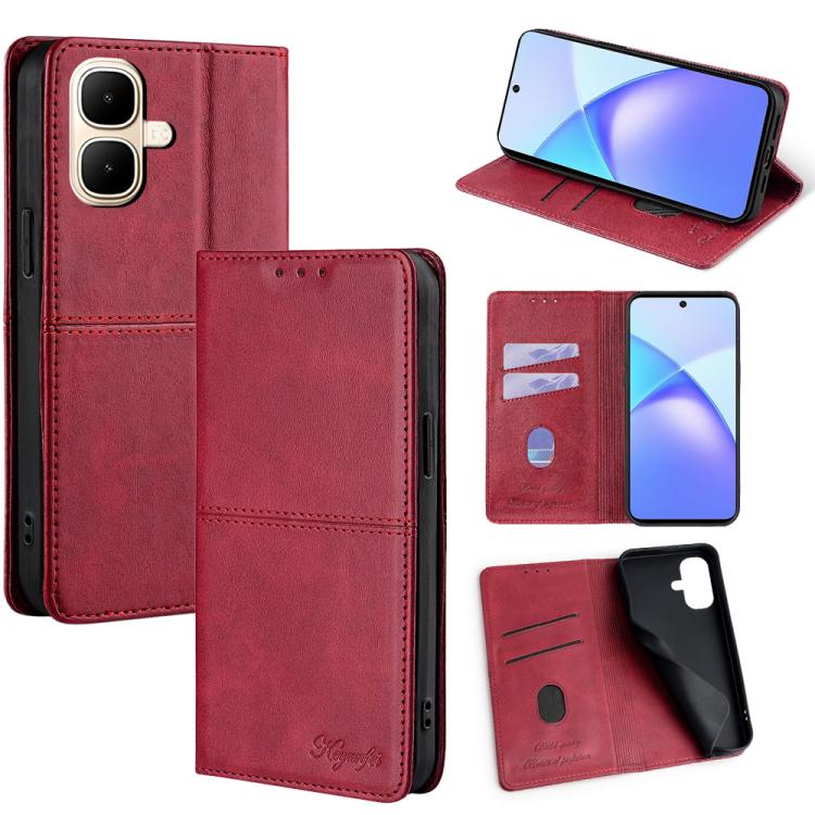 Cow Texture Magnetic Leather Phone Case