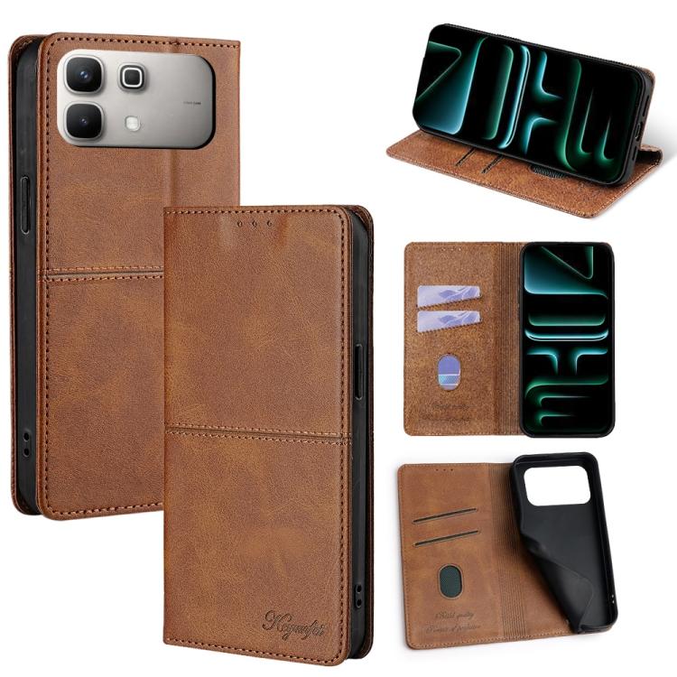 Cow Texture Magnetic Leather Phone Case, For Infinix Note Edge 5G, For Infinix Smart 20 4G, For Infinix Note 60 5G, For Infinix Hot 60 5G