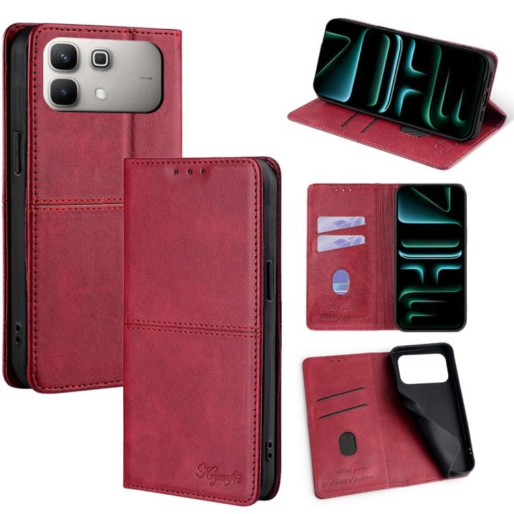 Cow Texture Magnetic Leather Phone Case, For Infinix Note Edge 5G, For Infinix Smart 20 4G, For Infinix Note 60 5G, For Infinix Hot 60 5G