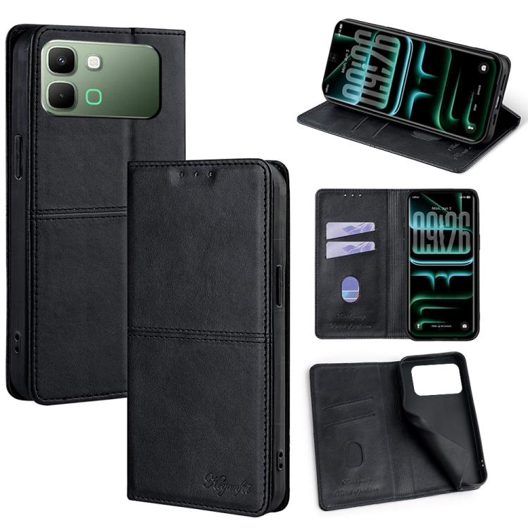 Cow Texture Magnetic Leather Phone Case, For Infinix Note Edge 5G, For Infinix Smart 20 4G, For Infinix Note 60 5G, For Infinix Hot 60 5G