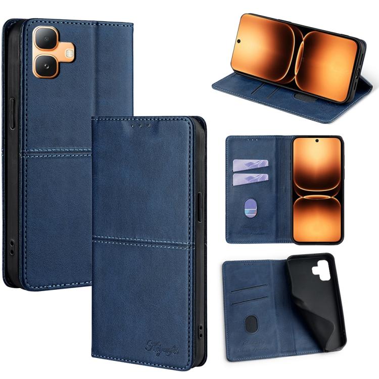 Cow Texture Magnetic Leather Phone Case, For Infinix Note Edge 5G, For Infinix Smart 20 4G, For Infinix Note 60 5G, For Infinix Hot 60 5G