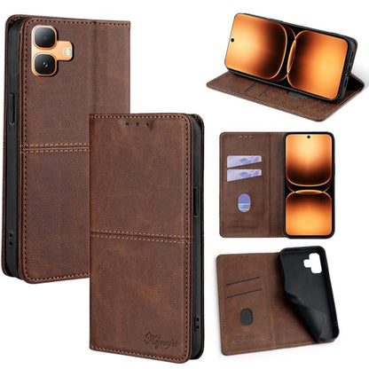 Cow Texture Magnetic Leather Phone Case, For Infinix Note Edge 5G, For Infinix Smart 20 4G, For Infinix Note 60 5G, For Infinix Hot 60 5G