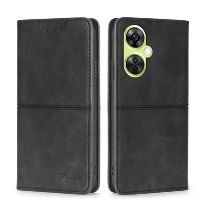 Cow Texture Magnetic Leather Phone Case, For OnePlus Nord CE4, For OnePlus Nord CE 3 Lite 5G