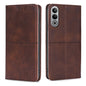 Cow Texture Magnetic Leather Phone Case